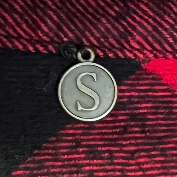 Soft Surroundings Red Black Buffalo Plaid Faux Leather Pocket Button Up Size L - Picture 8 of 10